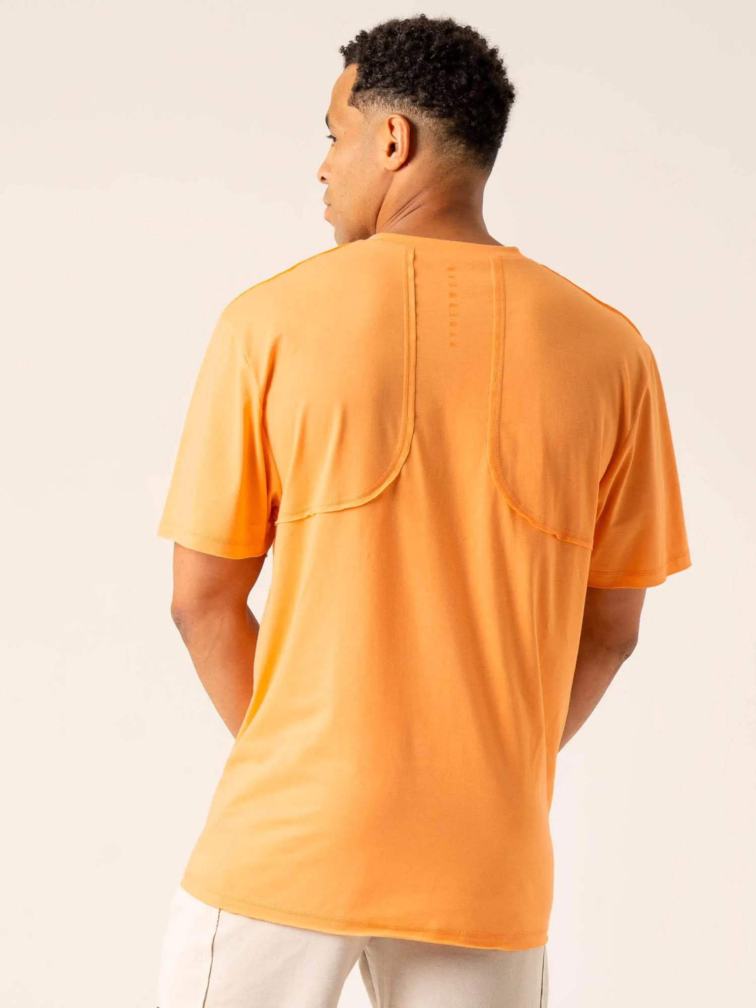 Dynamic Oversized T-Shirt - Orange Sherbet