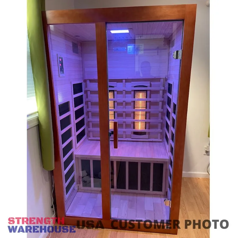 Dynamic Santiago 2 Person Full Spectrum Infrared Sauna