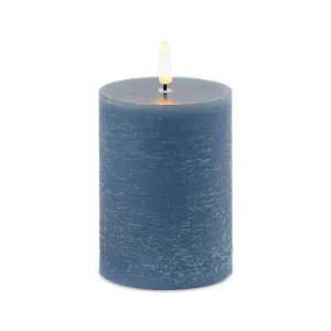 Enduring Flameless Candle, Navy