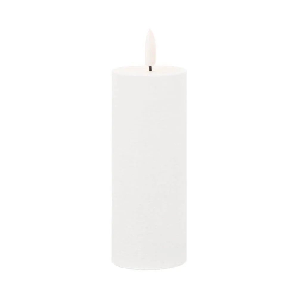 Enduring Flameless Candle, White