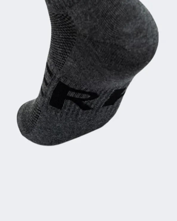 Erke Sports Men Lifestyle Sock Black/Grey 11322112007-104