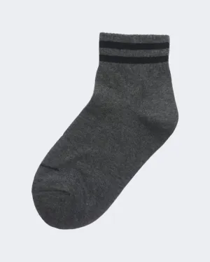 Erke Sports Men Lifestyle Sock Dark Grey 11322112013-104