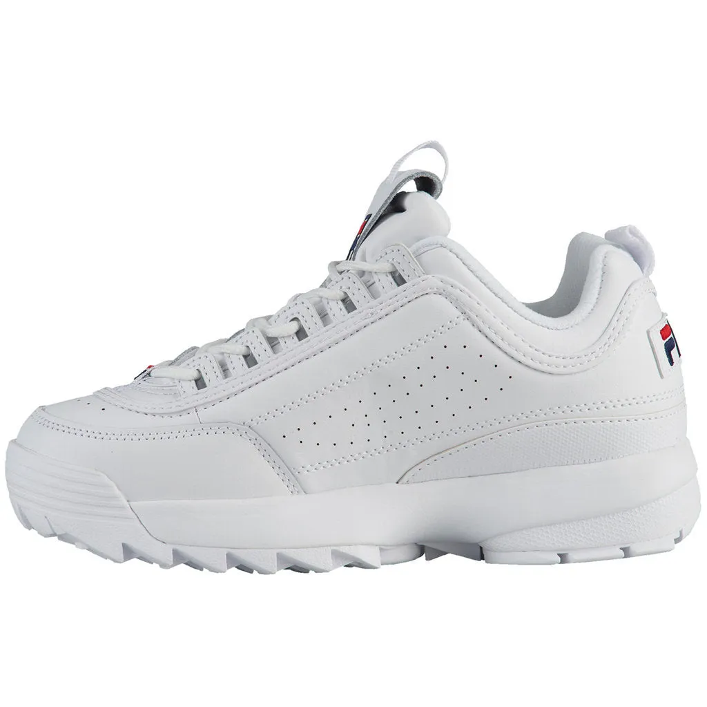 Fila Youth Trainers Disruptor II Sports Low-Top Lace-Up Synthetic - UK 5