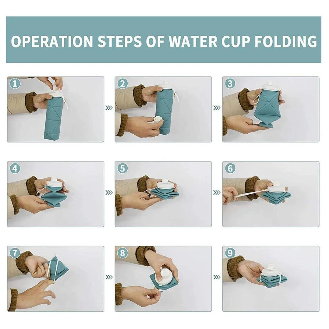 Foldable Travel Water Bottle