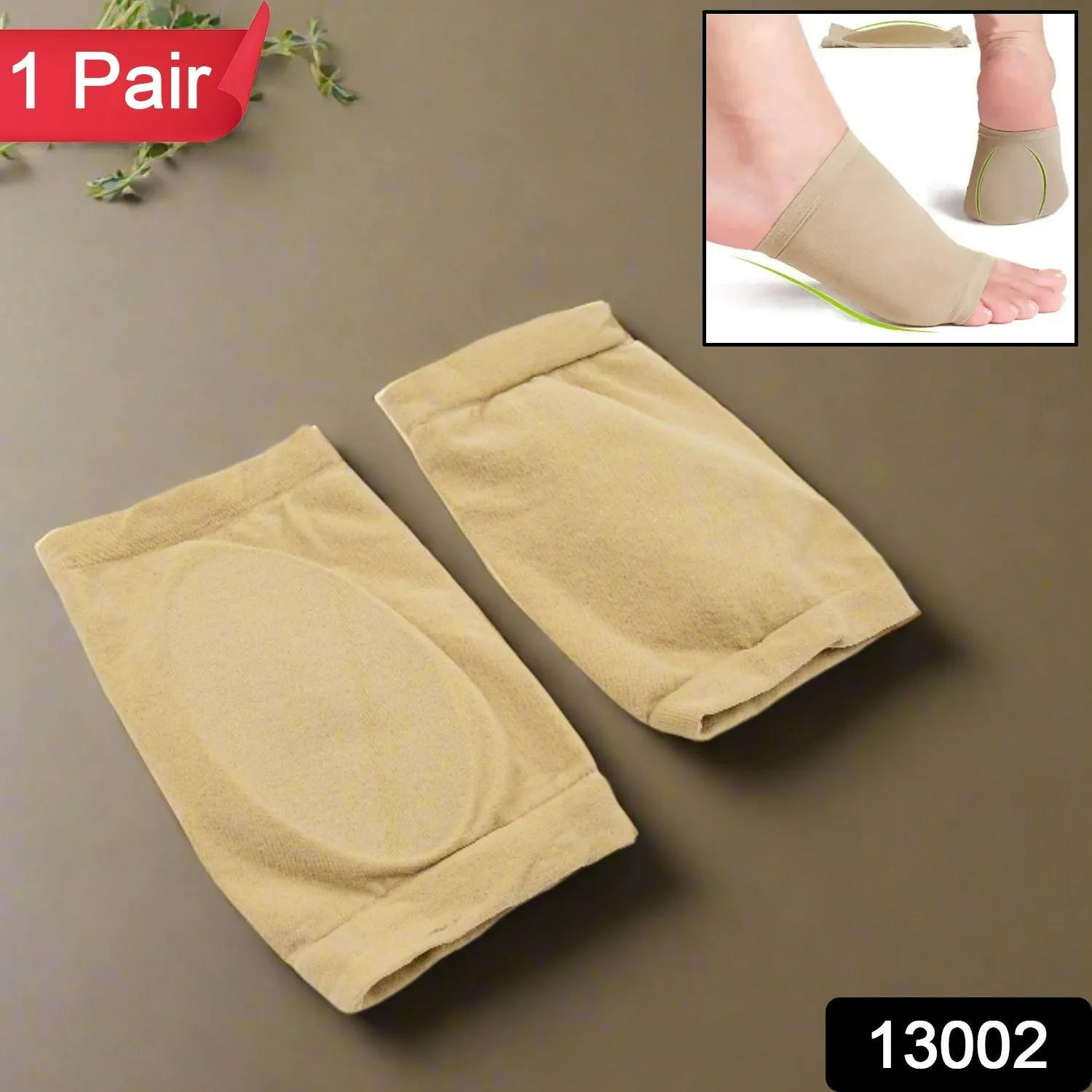 Foot Arch Support, Plantar Fasciitis Leg Foot Pain Relief Product (1 Pair)