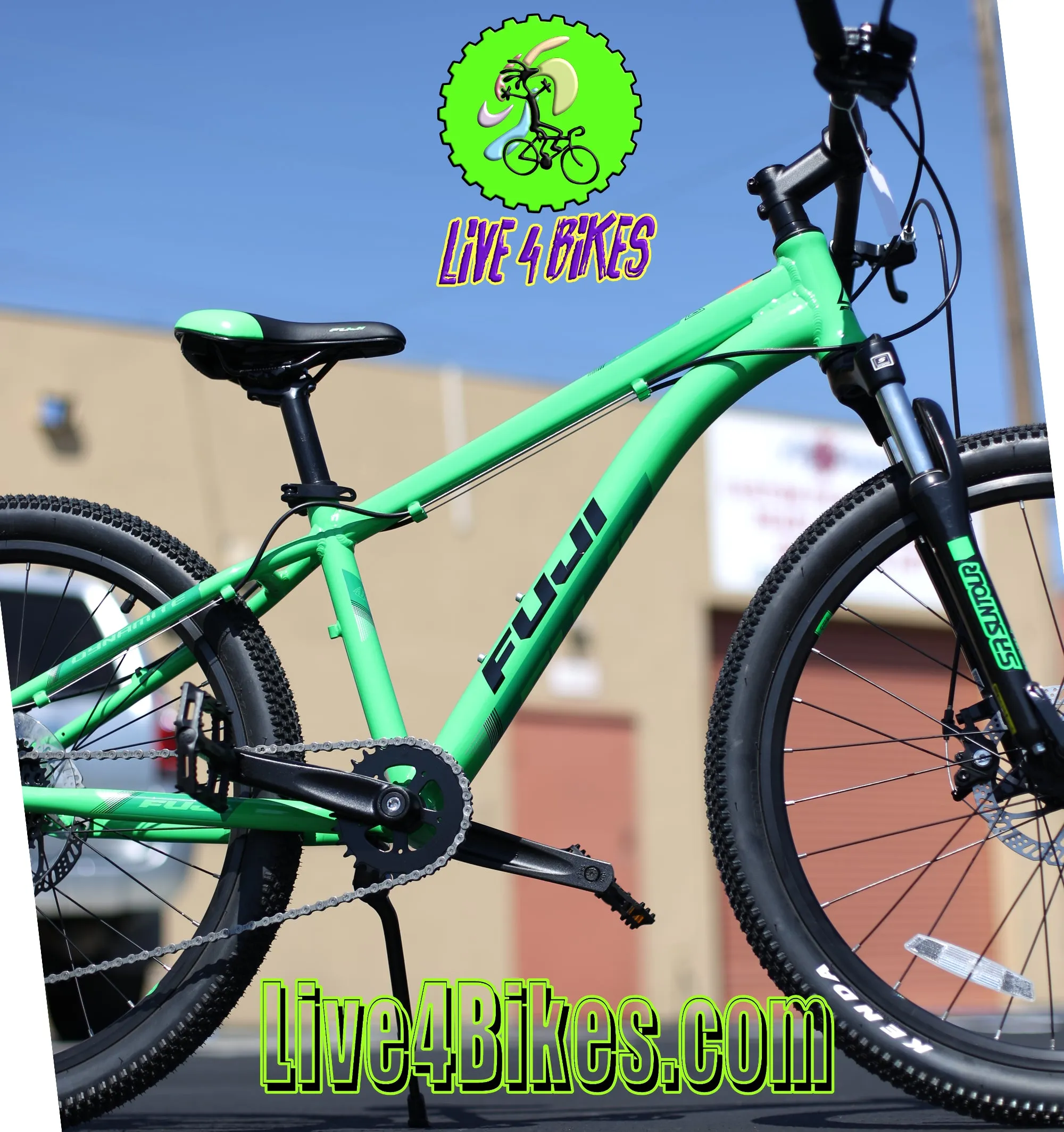 Fuji Dynamite 24" pro Kids mountain bike 9 speed-Live4Bikes