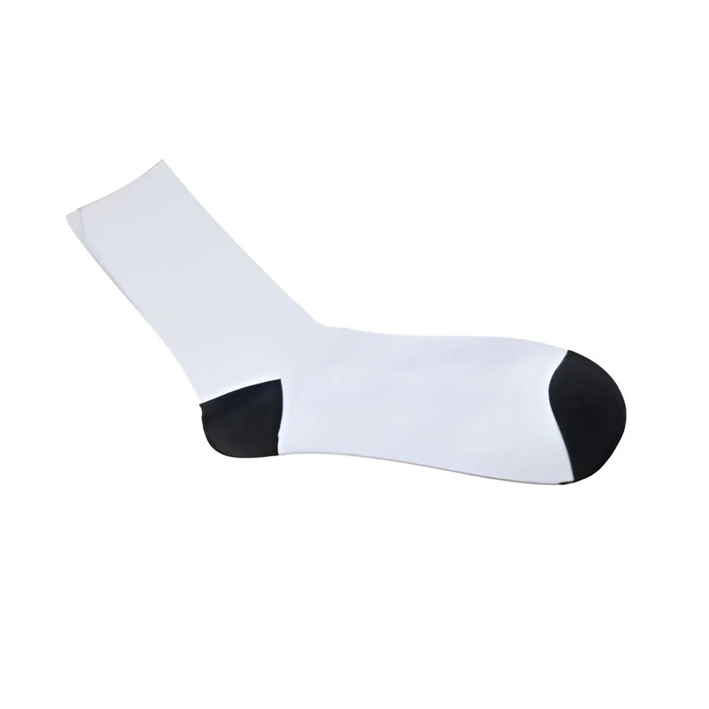 FULL CARTON - 144 Pairs x Black Toe/ Black Heel - Women's Socks - 35cm