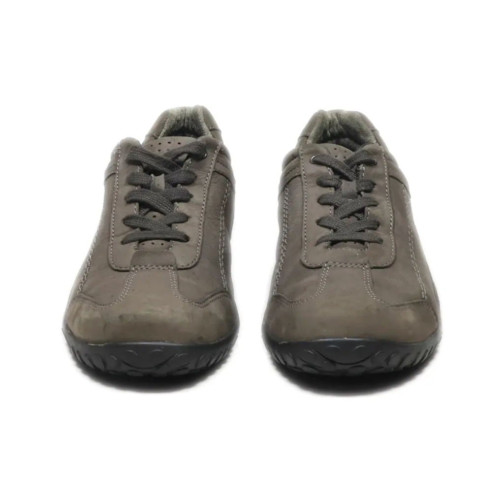 Gabor Low-Top Sneakers Leather Grey Colour For Women