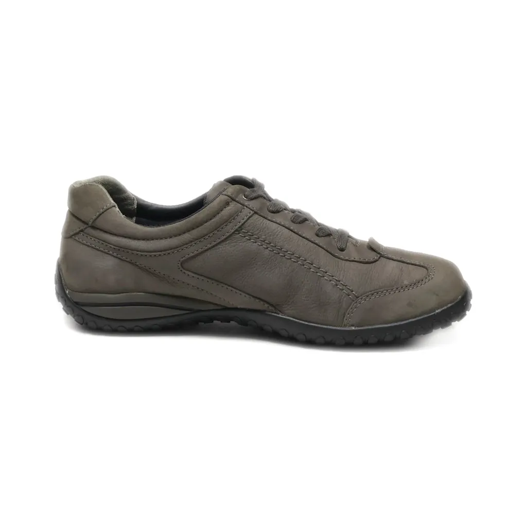 Gabor Low-Top Sneakers Leather Grey Colour For Women