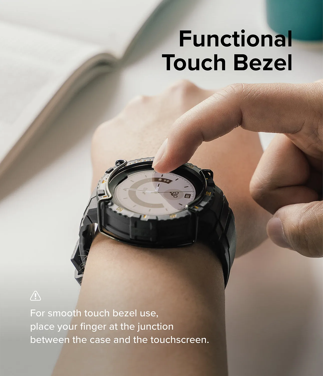 Galaxy Watch 5 Pro 45mm Case   Band   Wire | Fusion-X Guard