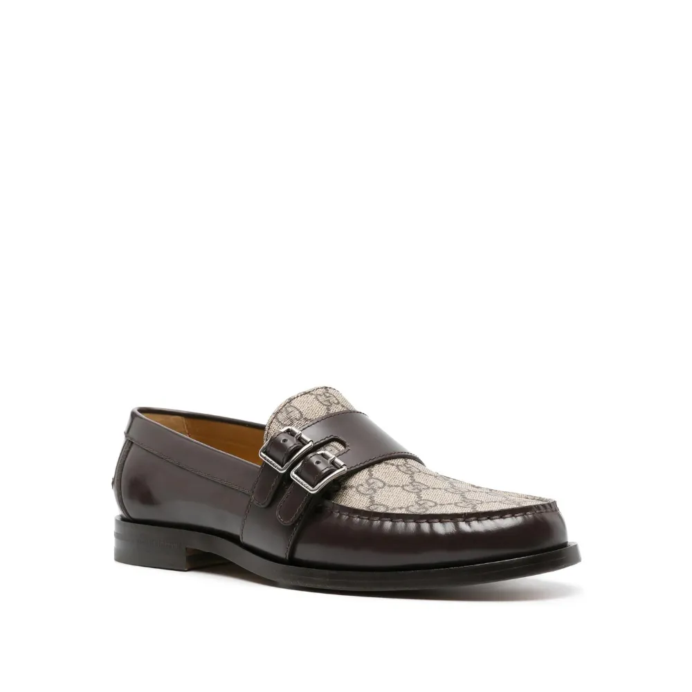 GG Supreme Leather Loafers