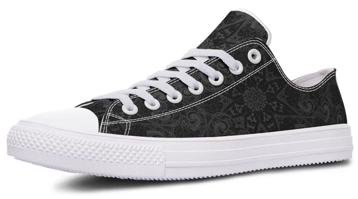 Ghost Mandala Low Top Shoes