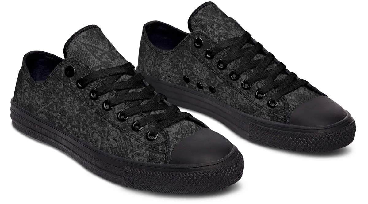 Ghost Mandala Low Top Shoes