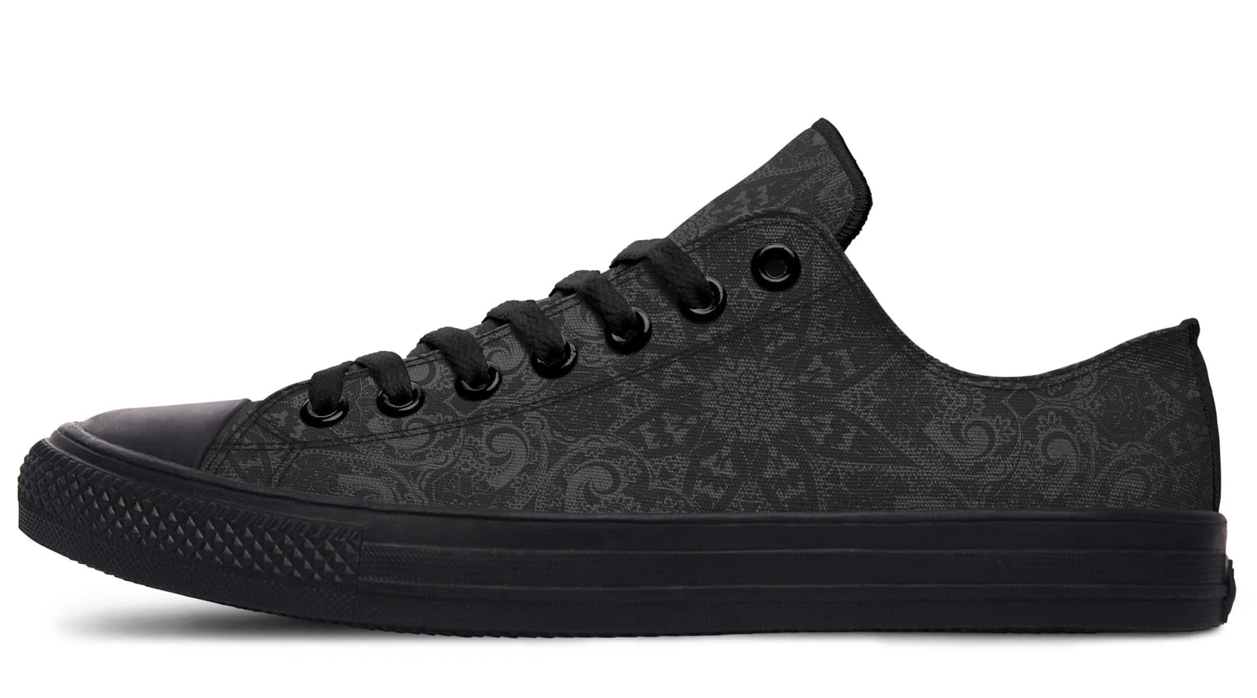 Ghost Mandala Low Top Shoes