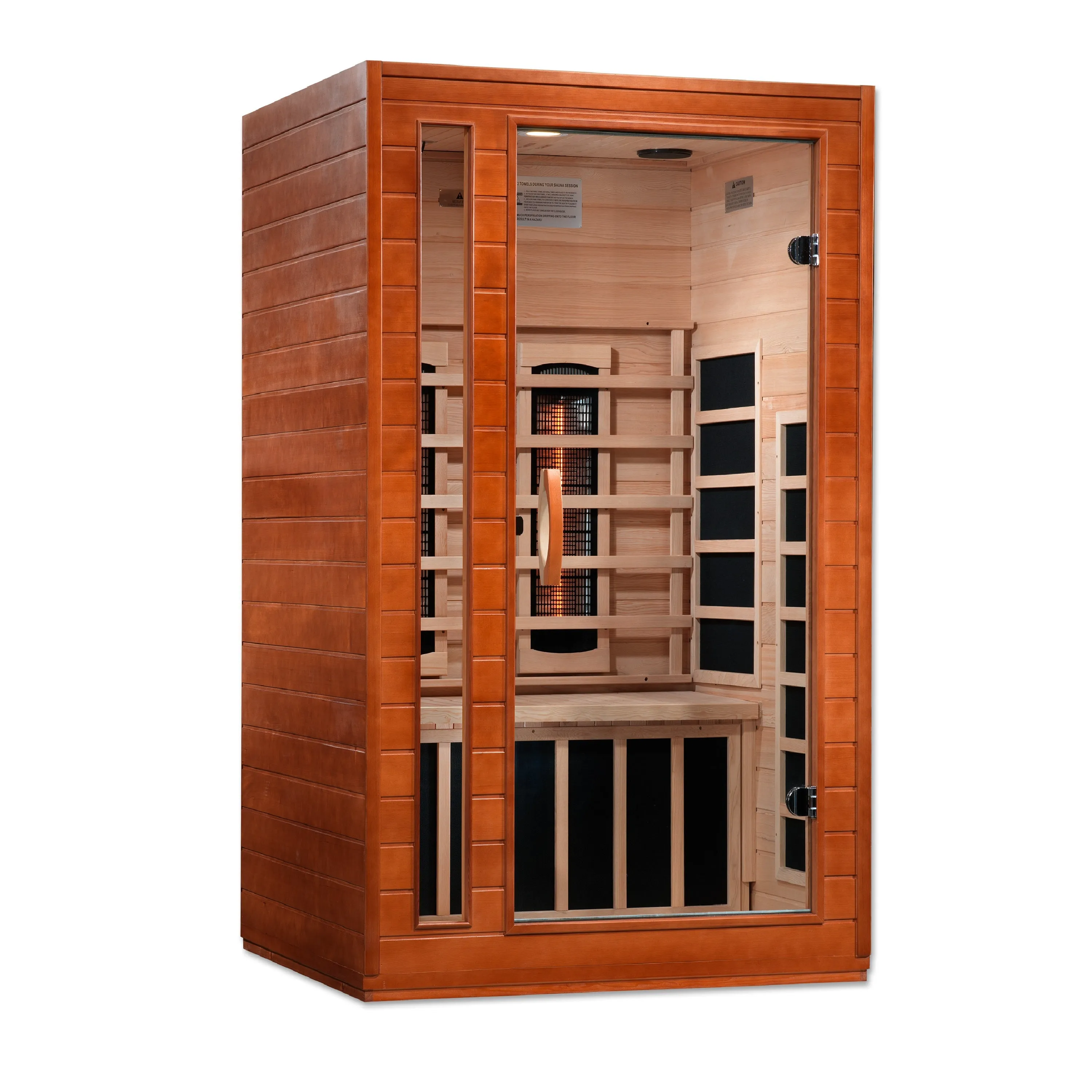 Golden Designs Cardoba 2 Person Full Spectrum Infrared Sauna - Canadian Hemlock