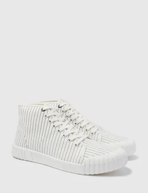 Good News Hurler Hi Trainers (Canvas) - White