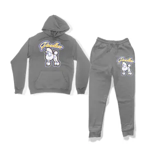 Grey Big Poodles Sweatsuit