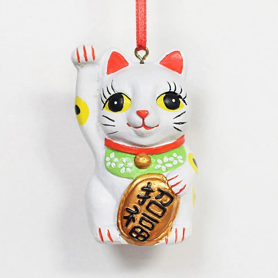 Hanging Decoration - Lucky Cat by Lion Rock Press