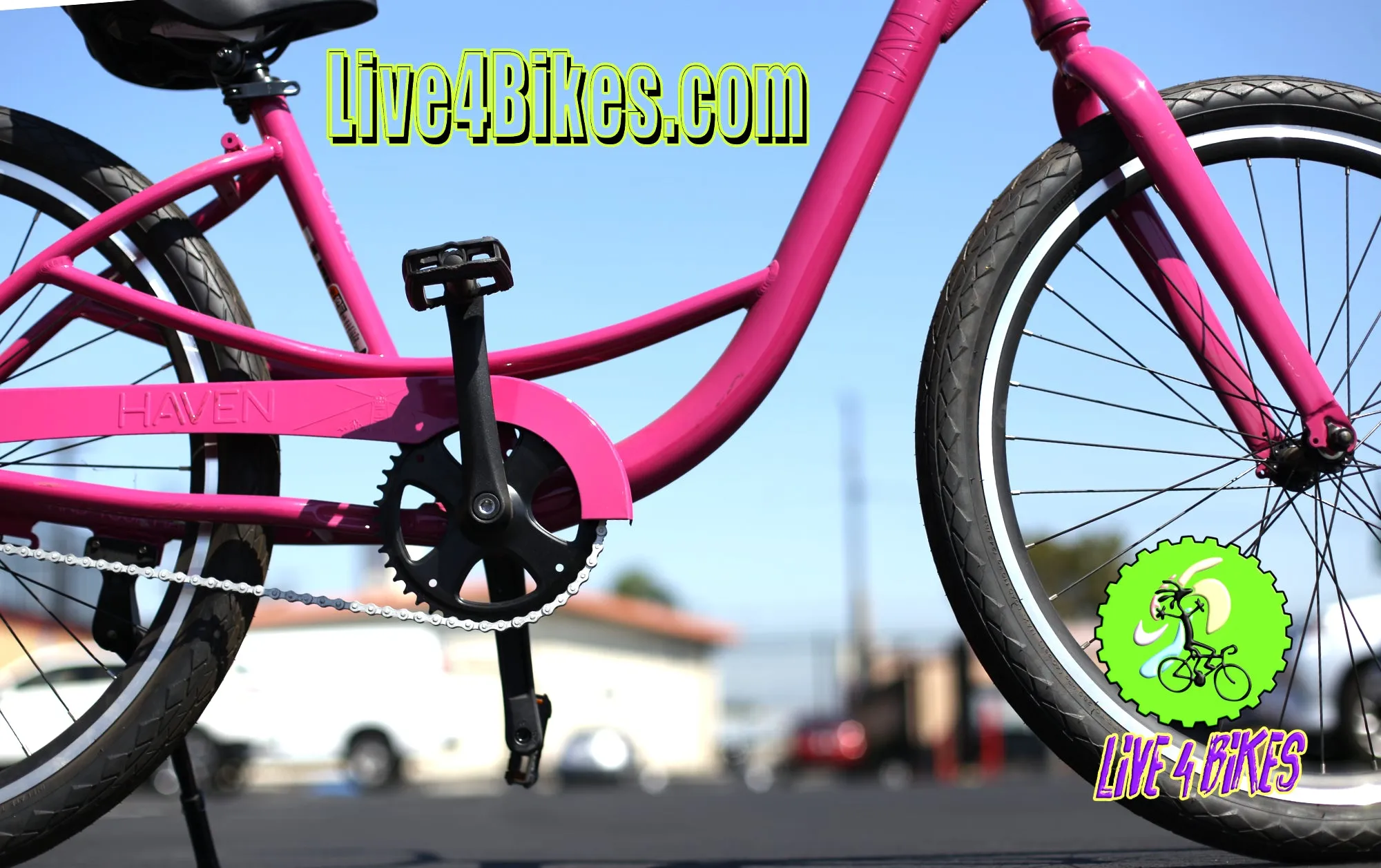 Haven Pointe 1 Beach Cruiser Aluminum Cruiser Bike Step through -Live4bikes