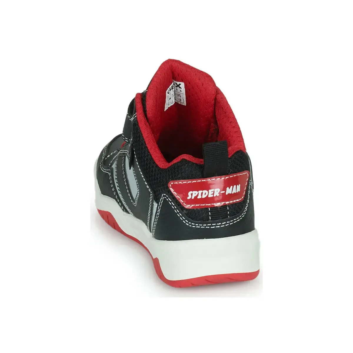 High Top Sneakers Perth Boy BlackRed | Geox