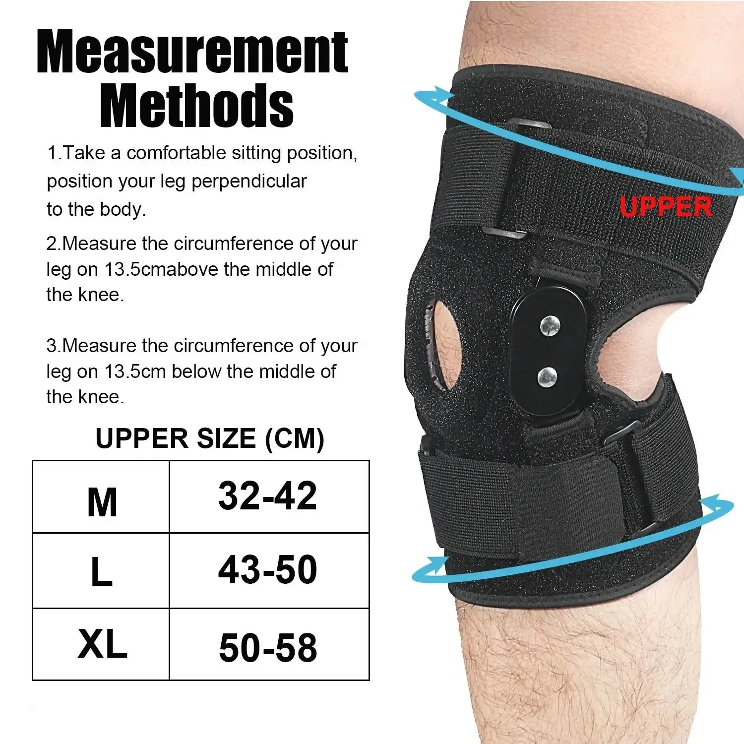 Hinged Knee Support Brace