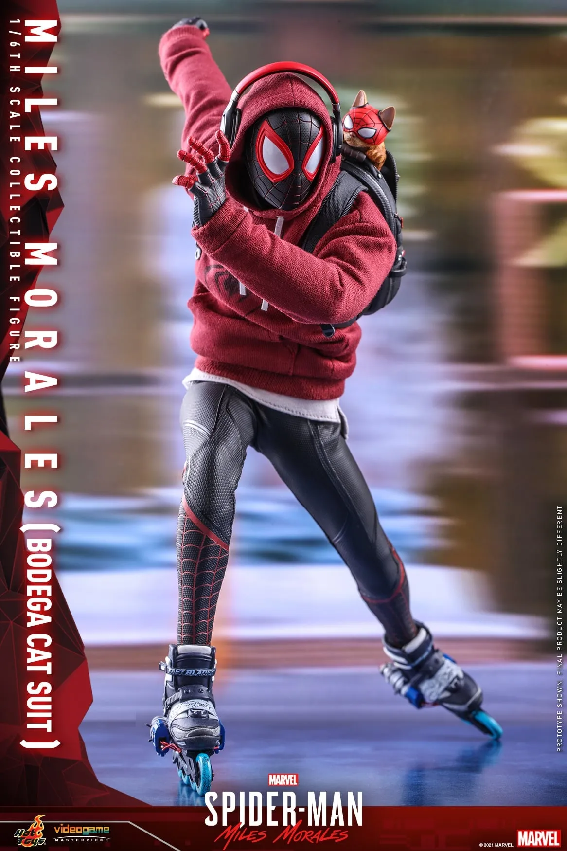 Hot Toys - VGM50 - Marvel’s Spider-Man: Miles Morales - 1/6th scale Miles Morales (Bodega Cat Suit) Figure