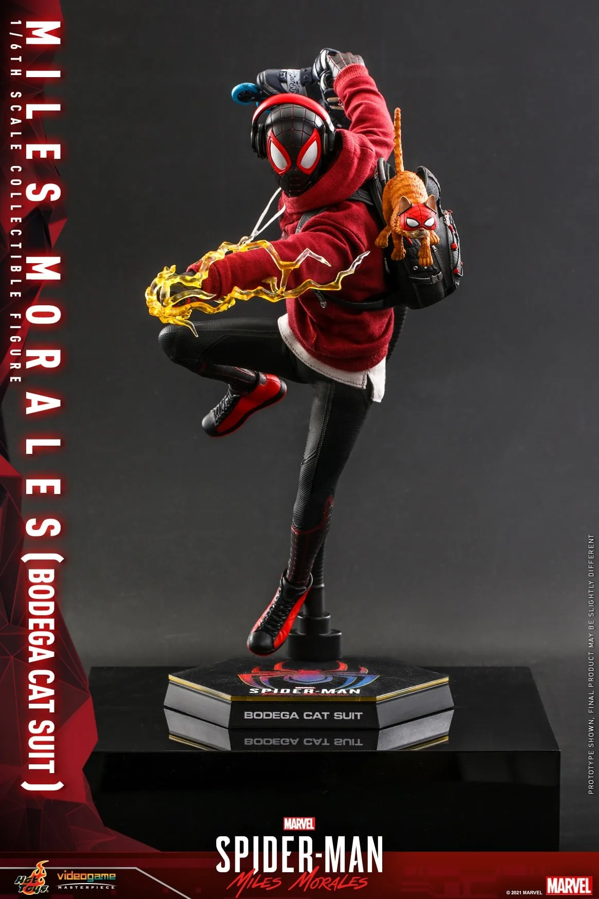 Hot Toys - VGM50 - Marvel’s Spider-Man: Miles Morales - 1/6th scale Miles Morales (Bodega Cat Suit) Figure