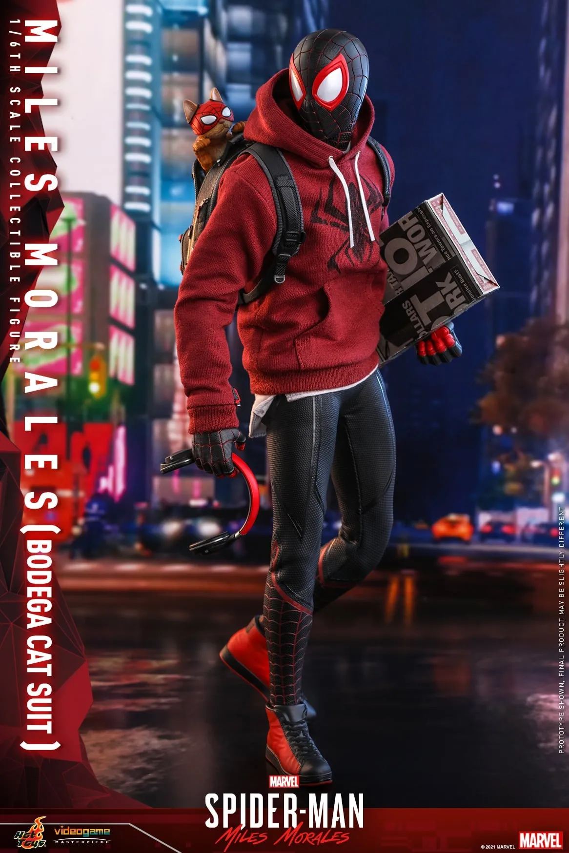 Hot Toys - VGM50 - Marvel’s Spider-Man: Miles Morales - 1/6th scale Miles Morales (Bodega Cat Suit) Figure