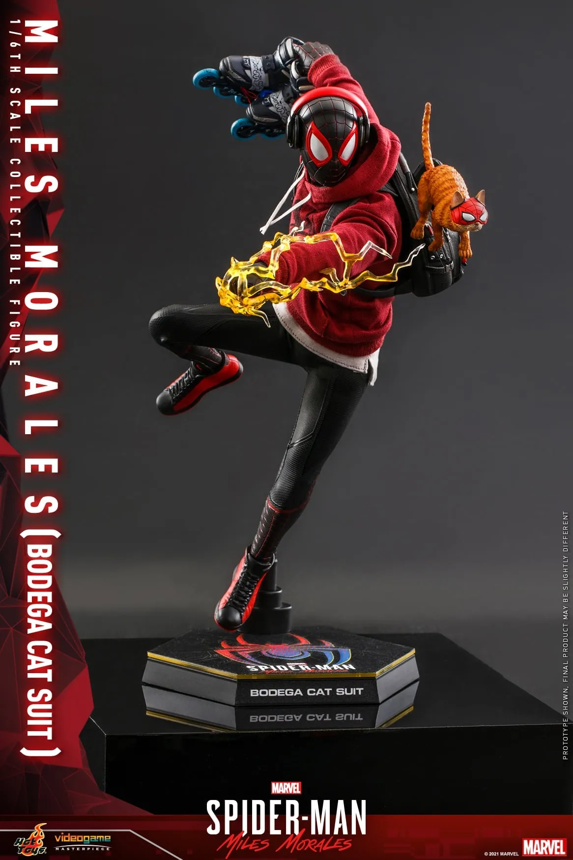 Hot Toys - VGM50 - Marvel’s Spider-Man: Miles Morales - 1/6th scale Miles Morales (Bodega Cat Suit) Figure