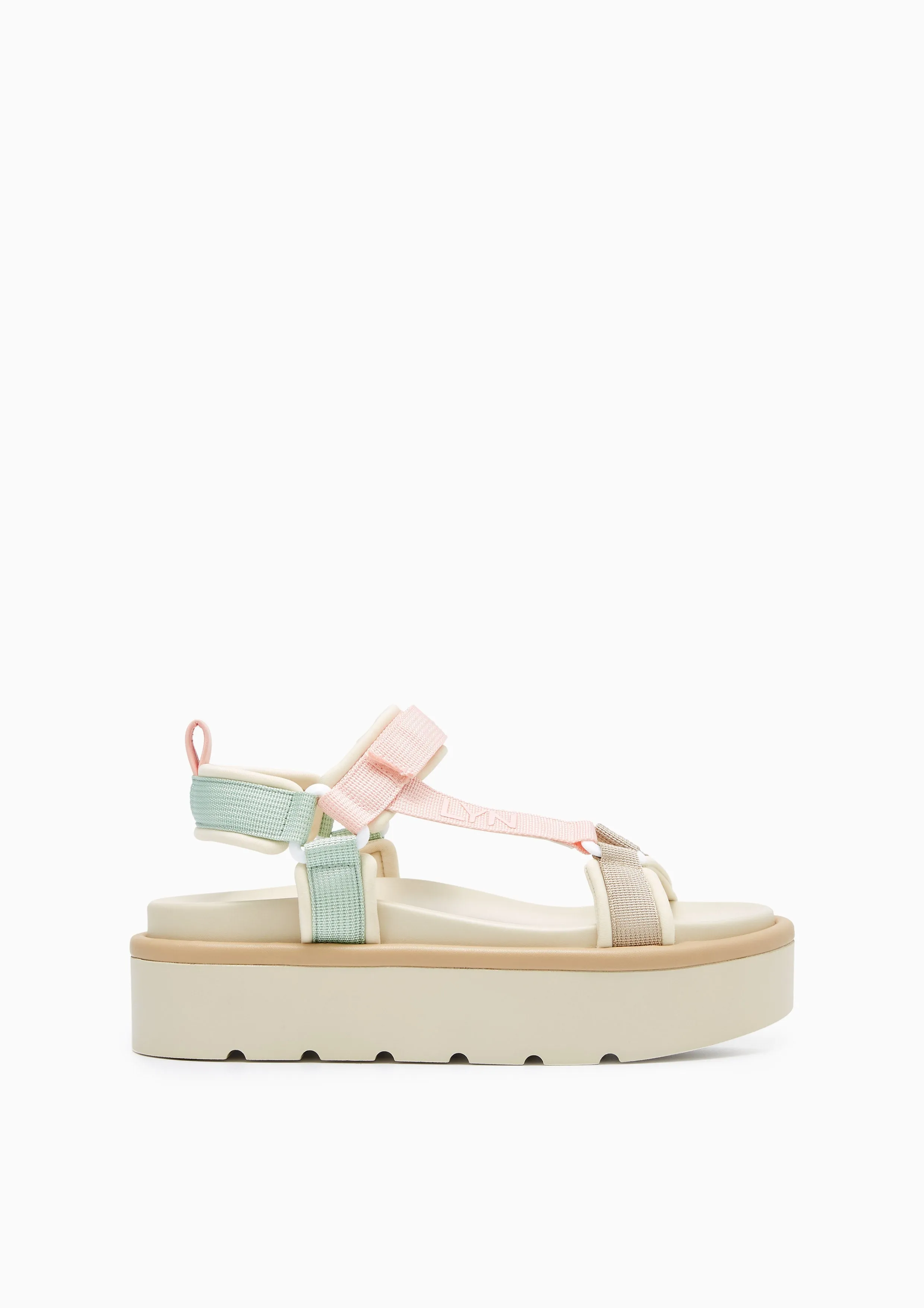 Hunter Multi Platform Sandals Pink