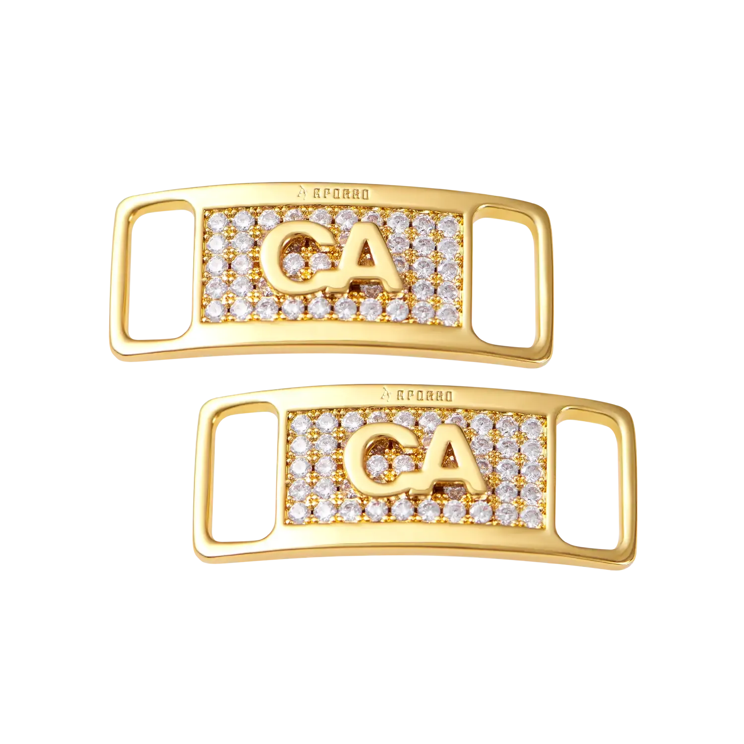 Iced Out California "CA" Lace Lock