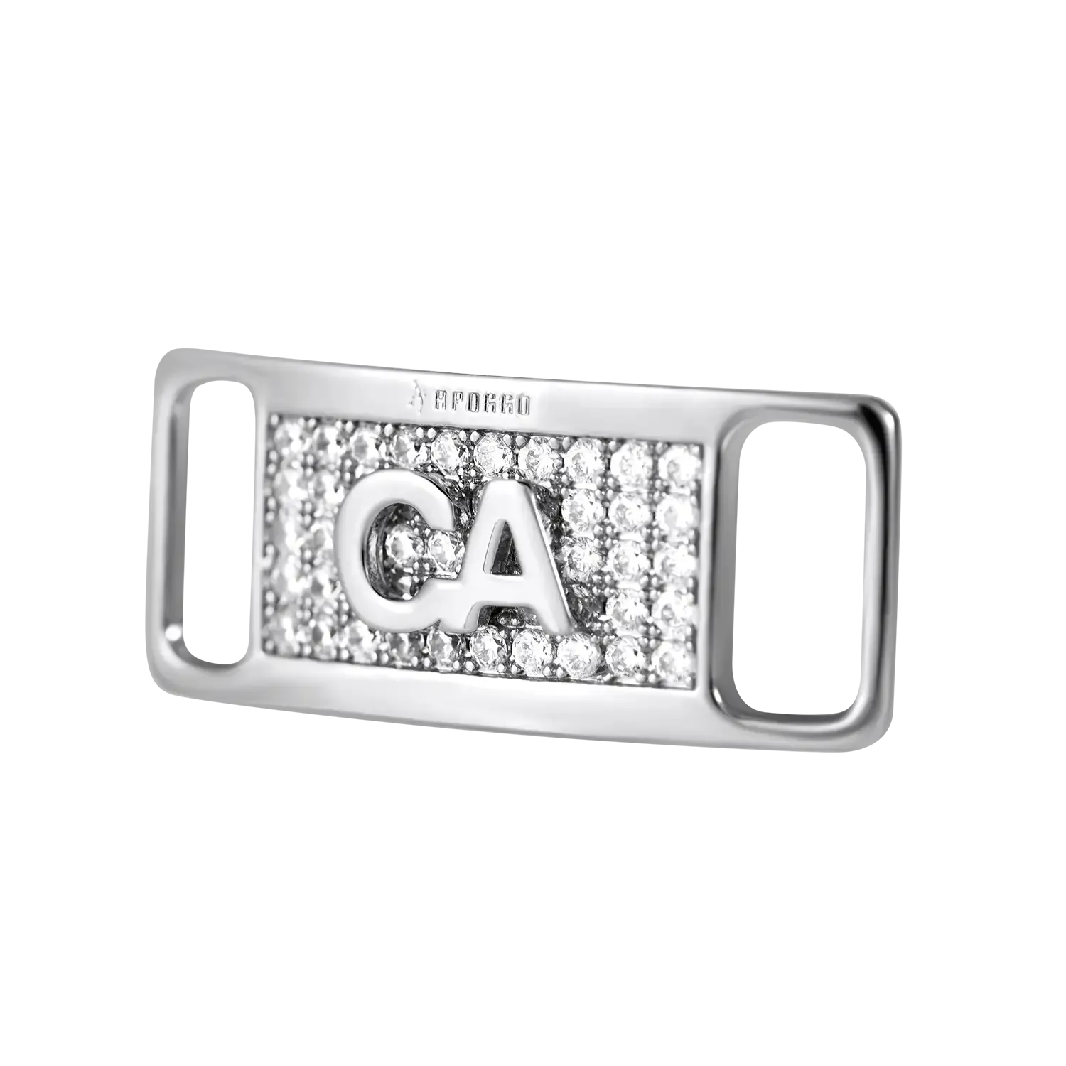 Iced Out California "CA" Lace Lock