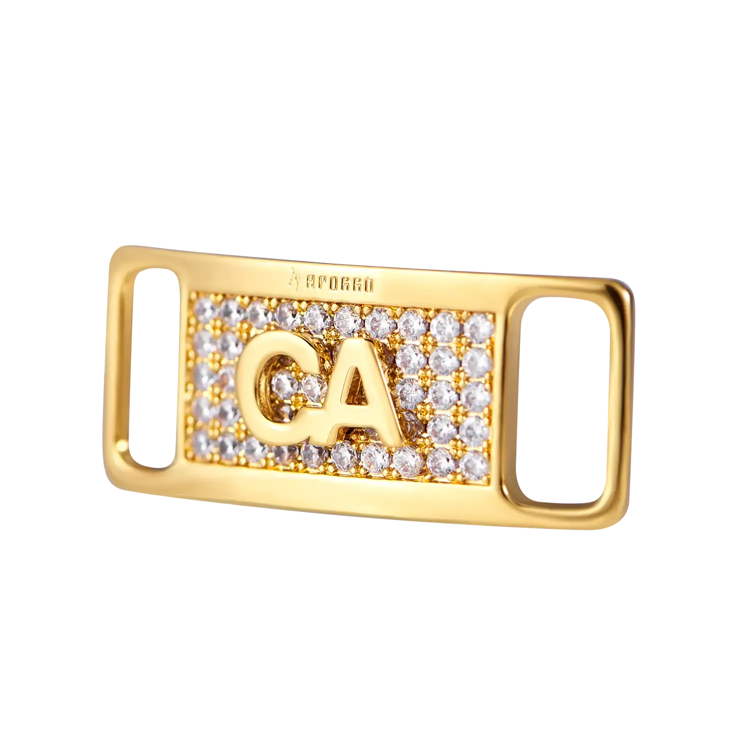 Iced Out California "CA" Lace Lock