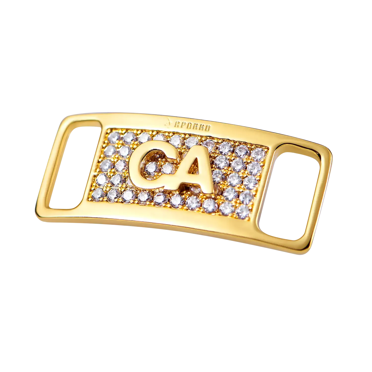 Iced Out California "CA" Lace Lock