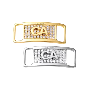 Iced Out California "CA" Lace Lock