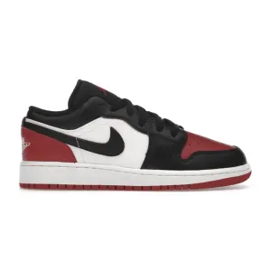 Jordan 1 Low 'Bred Toe' GS