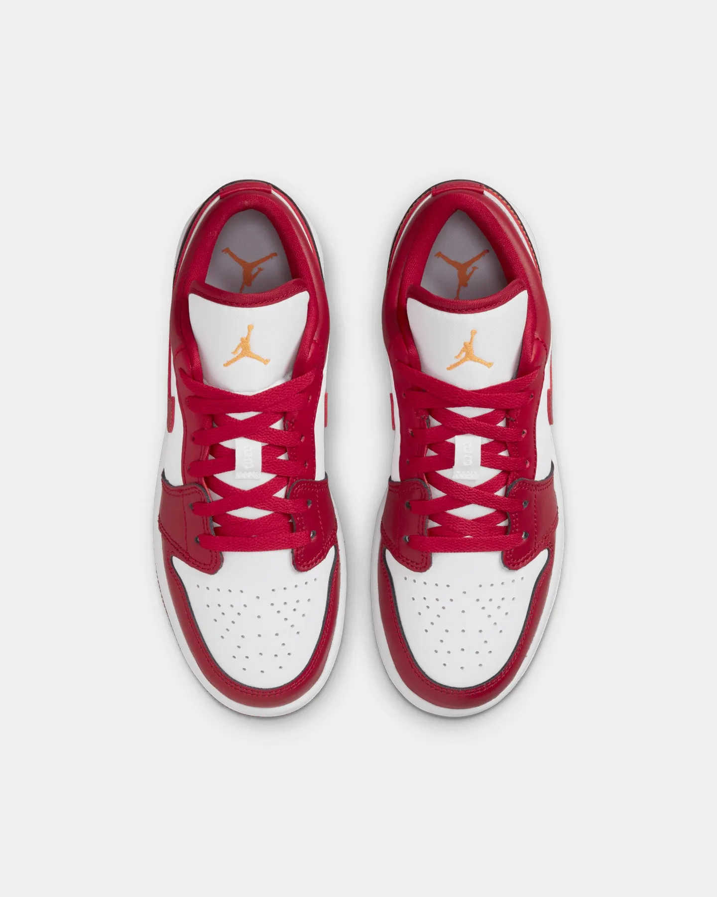 Jordan Kids' Air Jordan 1 Low (GS) 'Cardinal Red'  Cardinal Red/White/University Gold