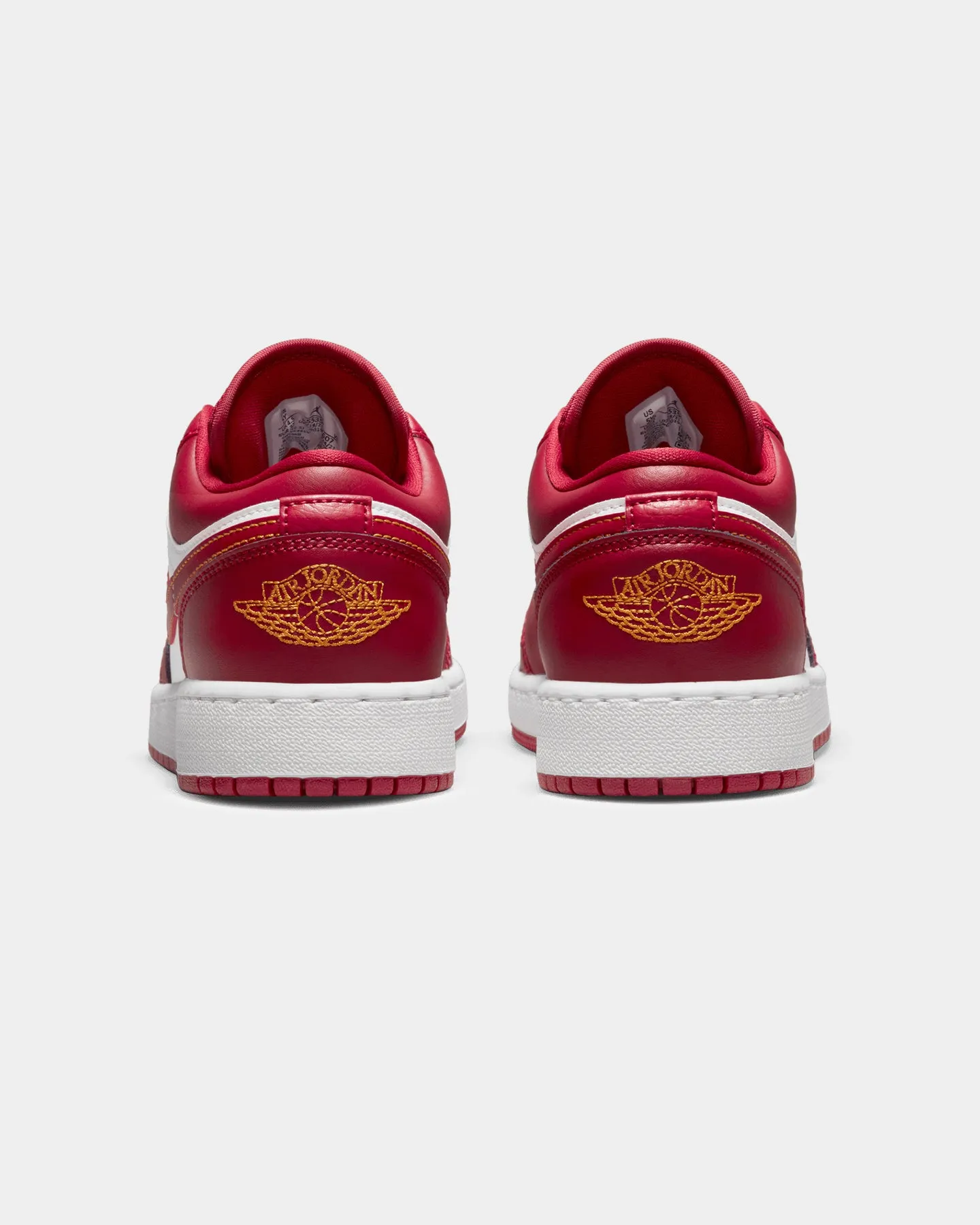 Jordan Kids' Air Jordan 1 Low (GS) 'Cardinal Red'  Cardinal Red/White/University Gold