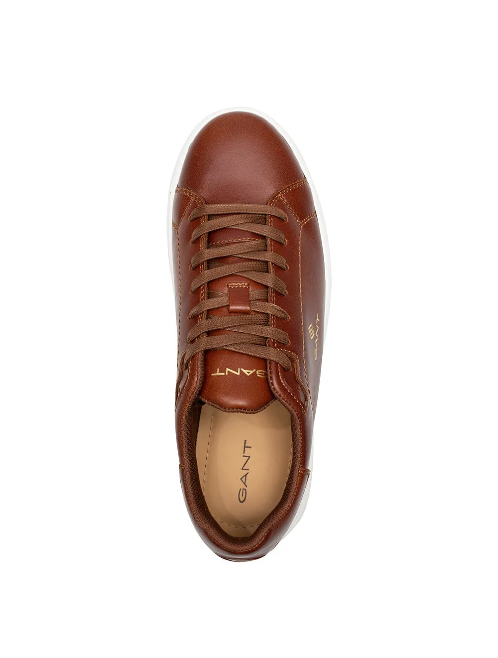 Joree Leather Sneaker Cognac