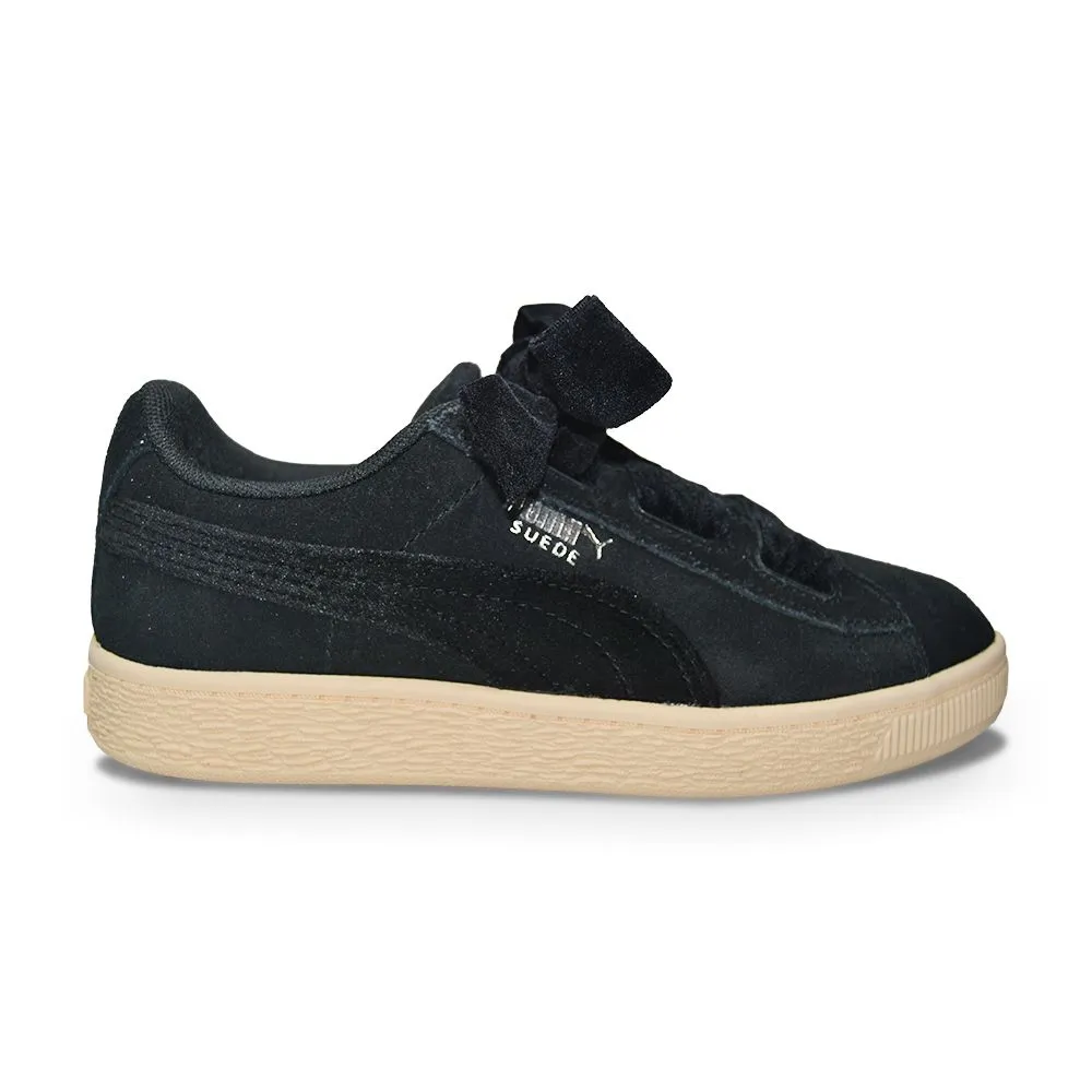 Kids Puma Suede Heart Velvet PS