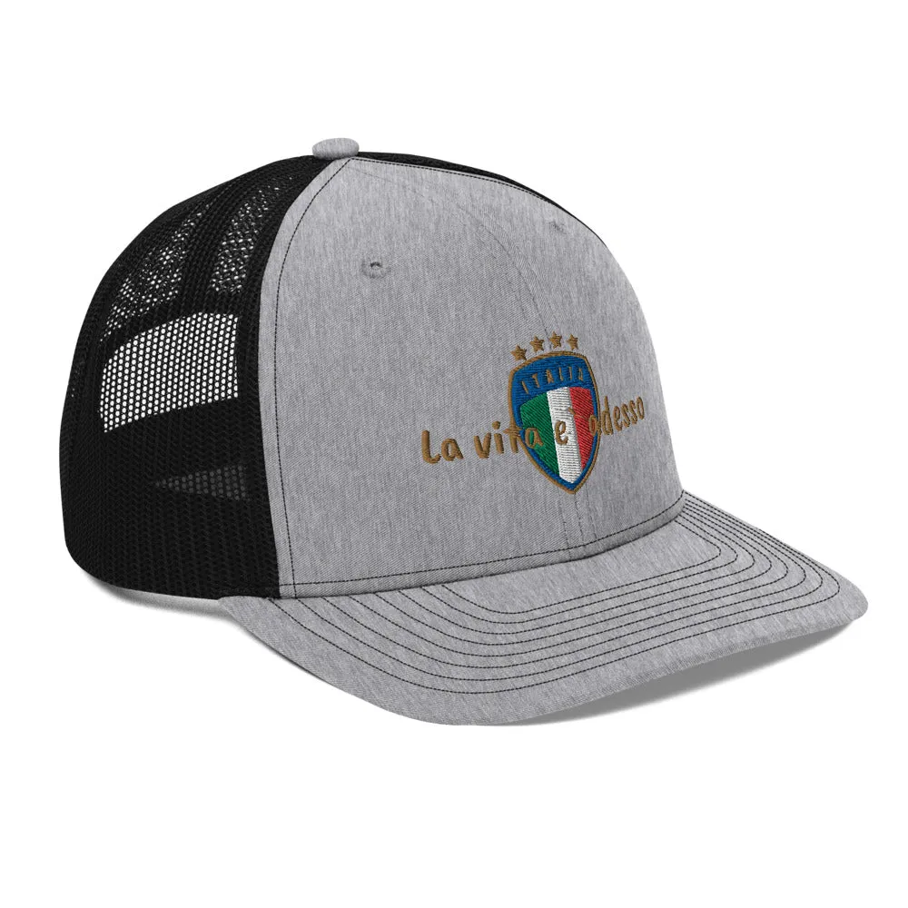 La vita e` adesso Trucker Cap