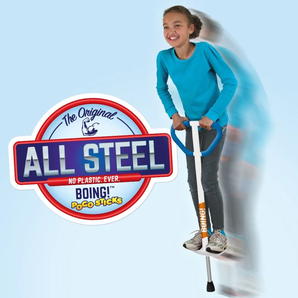 Large Jumparoo BOING! Pogo Stick for Riders 90-160 lbs