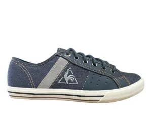 Le Coq Sportif scarpa sneakers in tela e pelle da uomo Saint Malo 2 1411285 grigio scuro