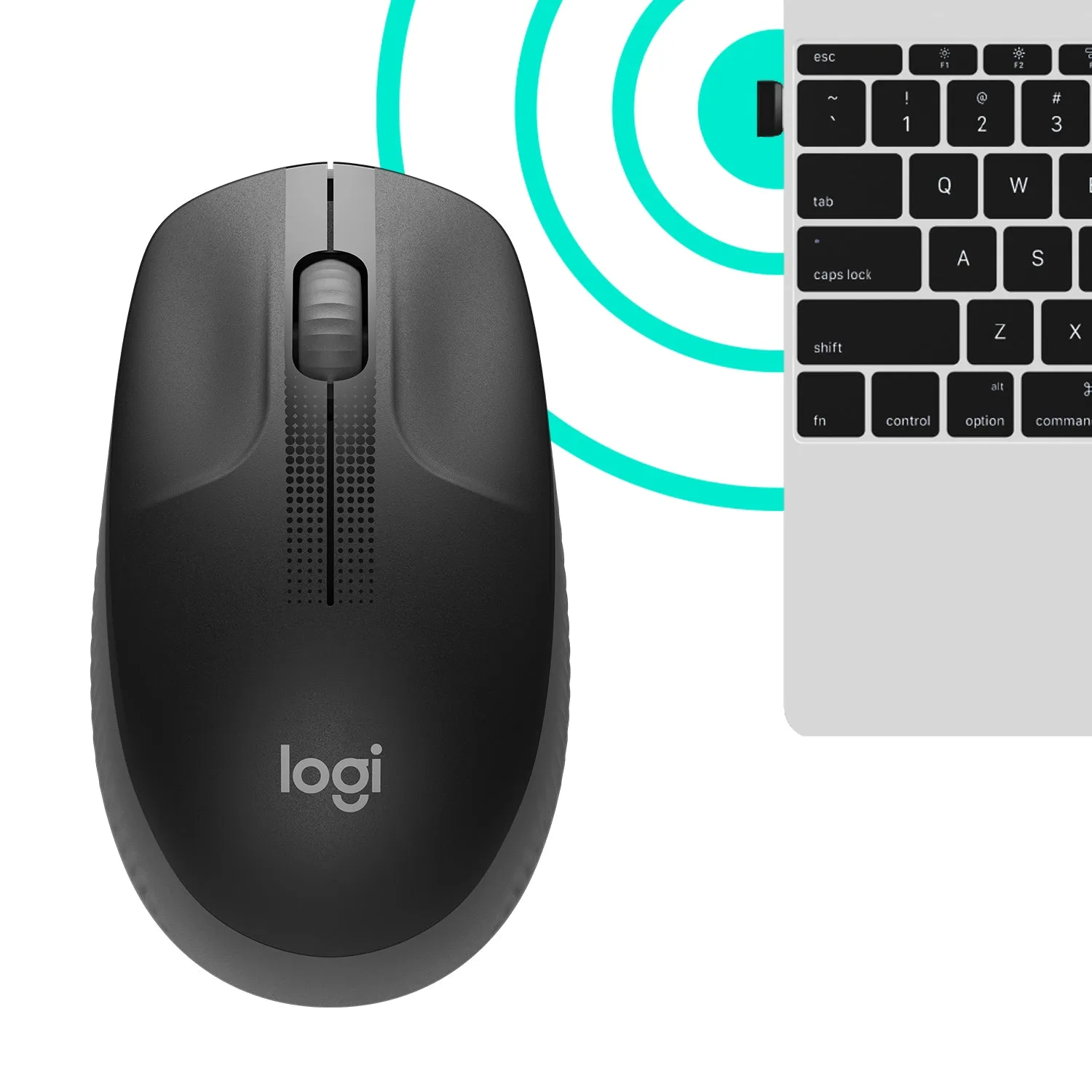 Logitech M190 Optisch Wireless Black