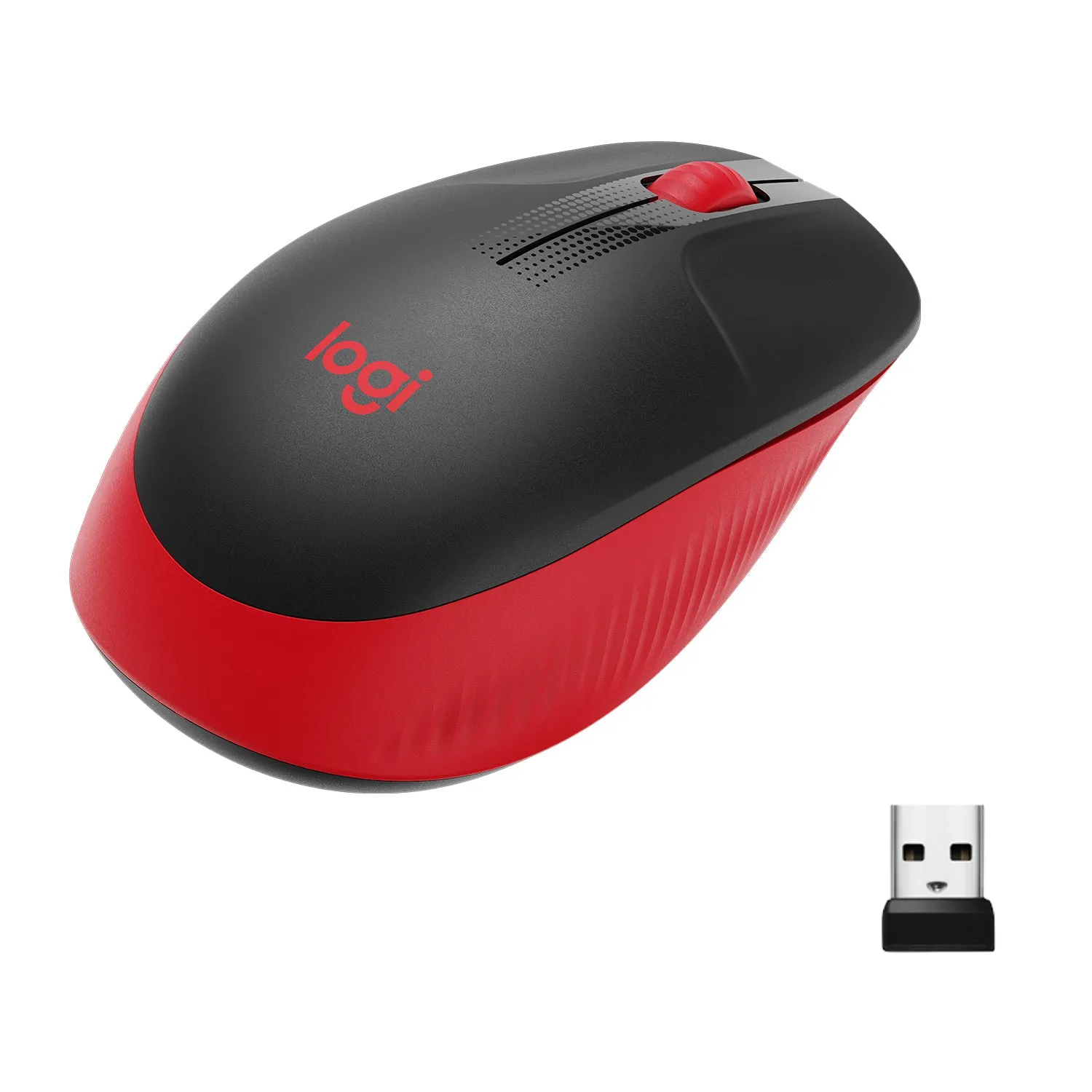 Logitech M190 Optisch Wireless Red