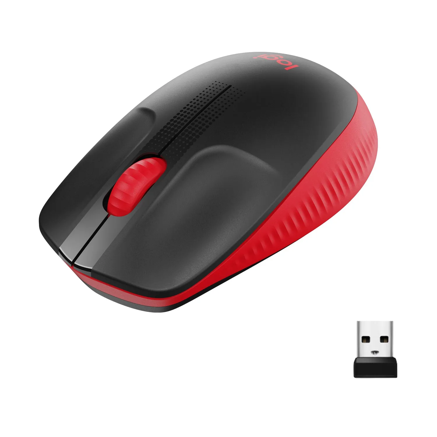 Logitech M190 Optisch Wireless Red