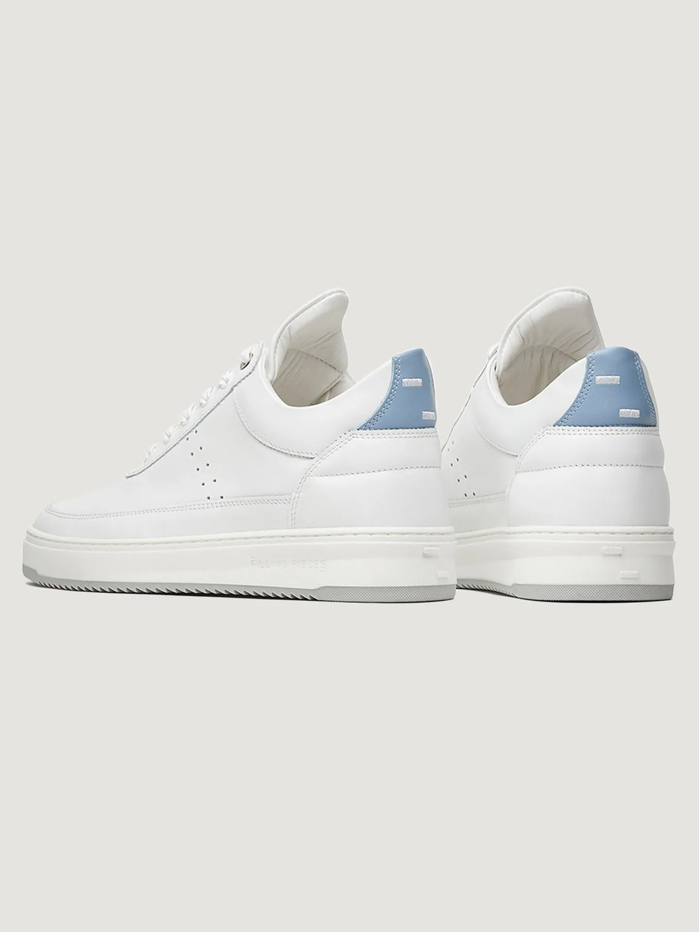 Low Top - Bianco Azure