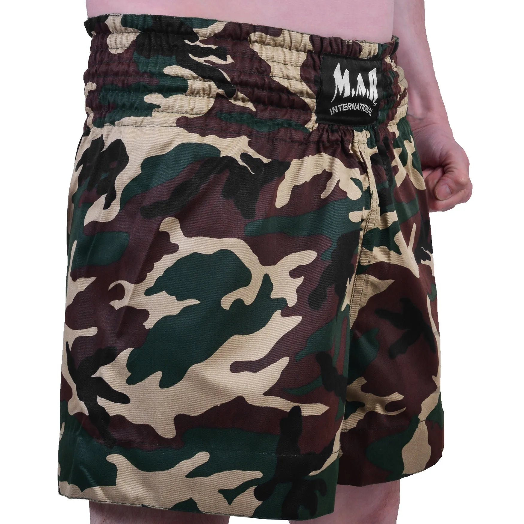 MAR-091I | Camo Kickboxing & Thai Boxing Shorts