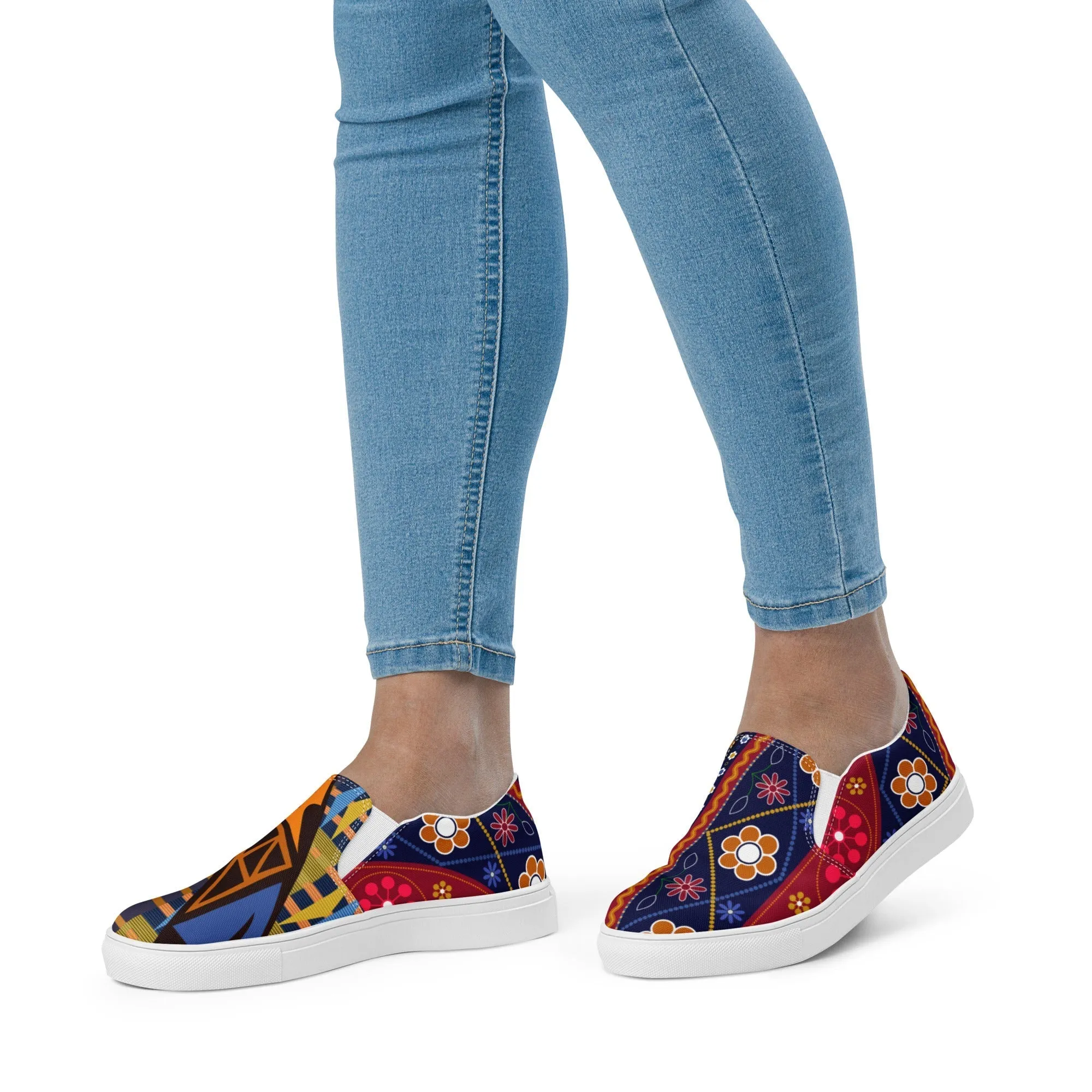 Marrakesh Women’s Slip-On Canvas Sneakers