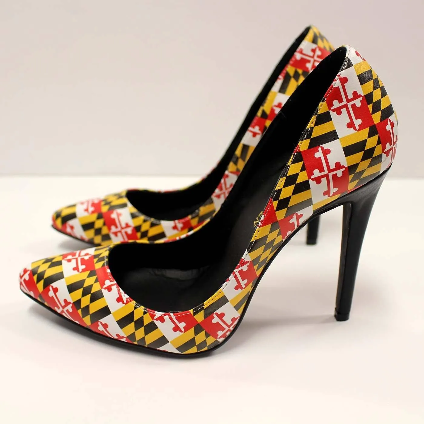 Maryland Flag / Dress Heels